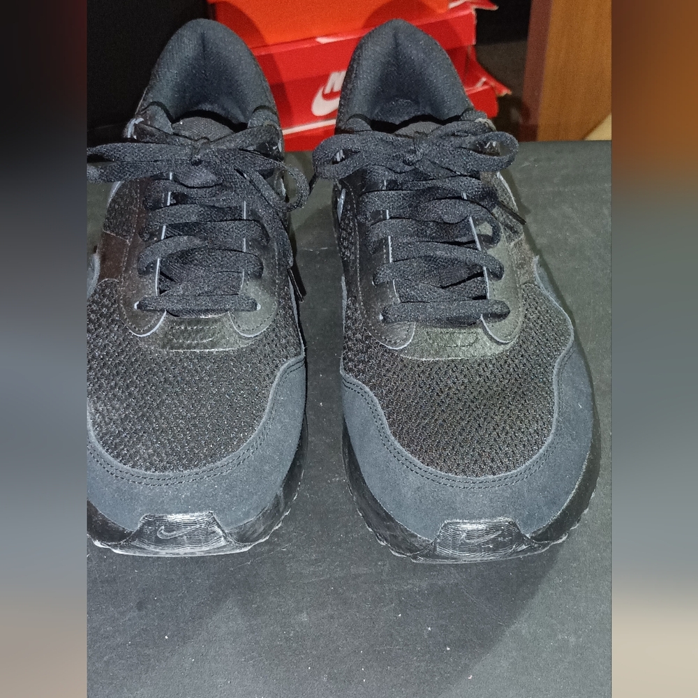 Men's black on black Nike Air Max